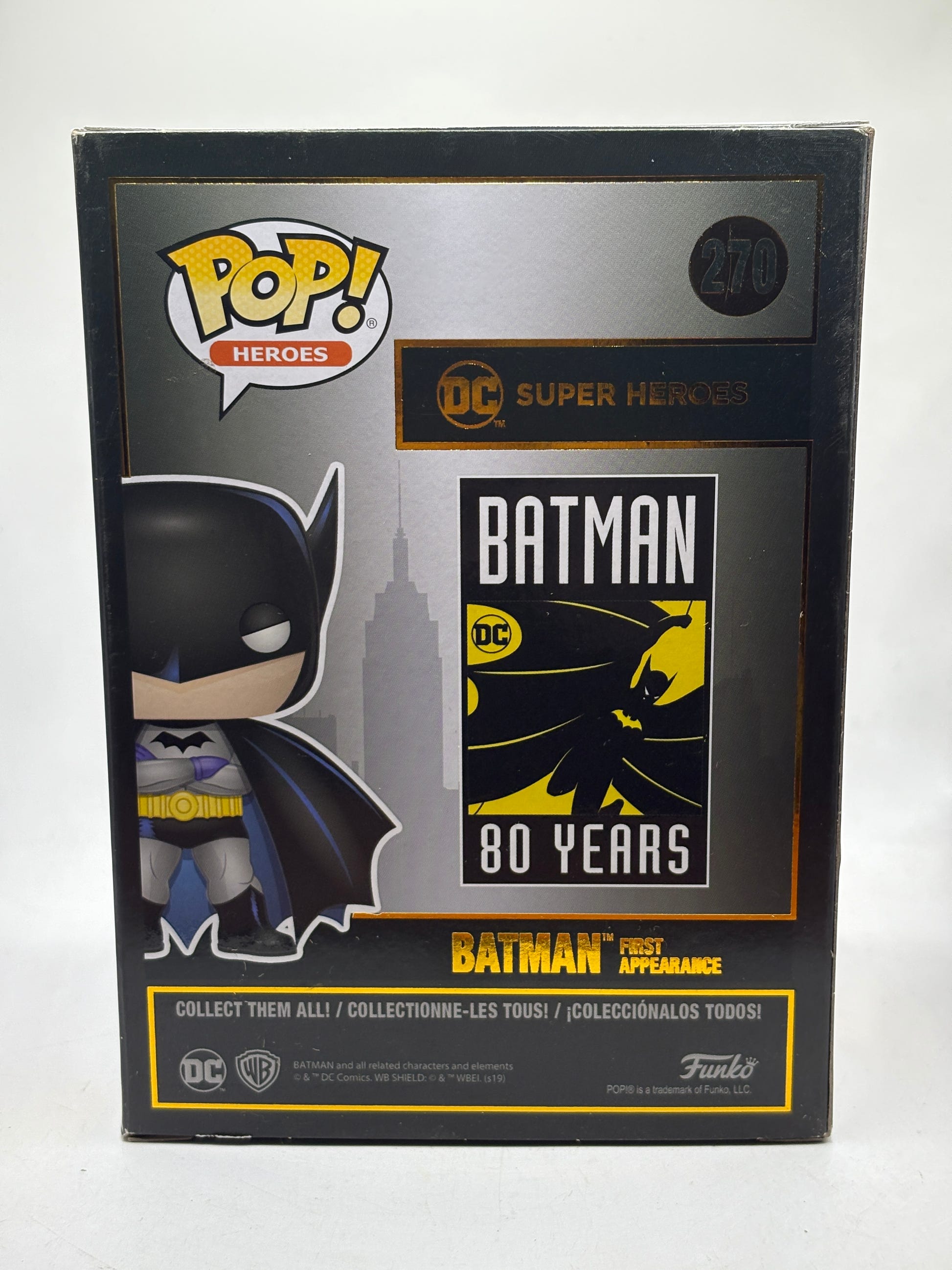 Funko POP! Heroes Batman 80th Anniversary #270 Batman First Appearance image 3