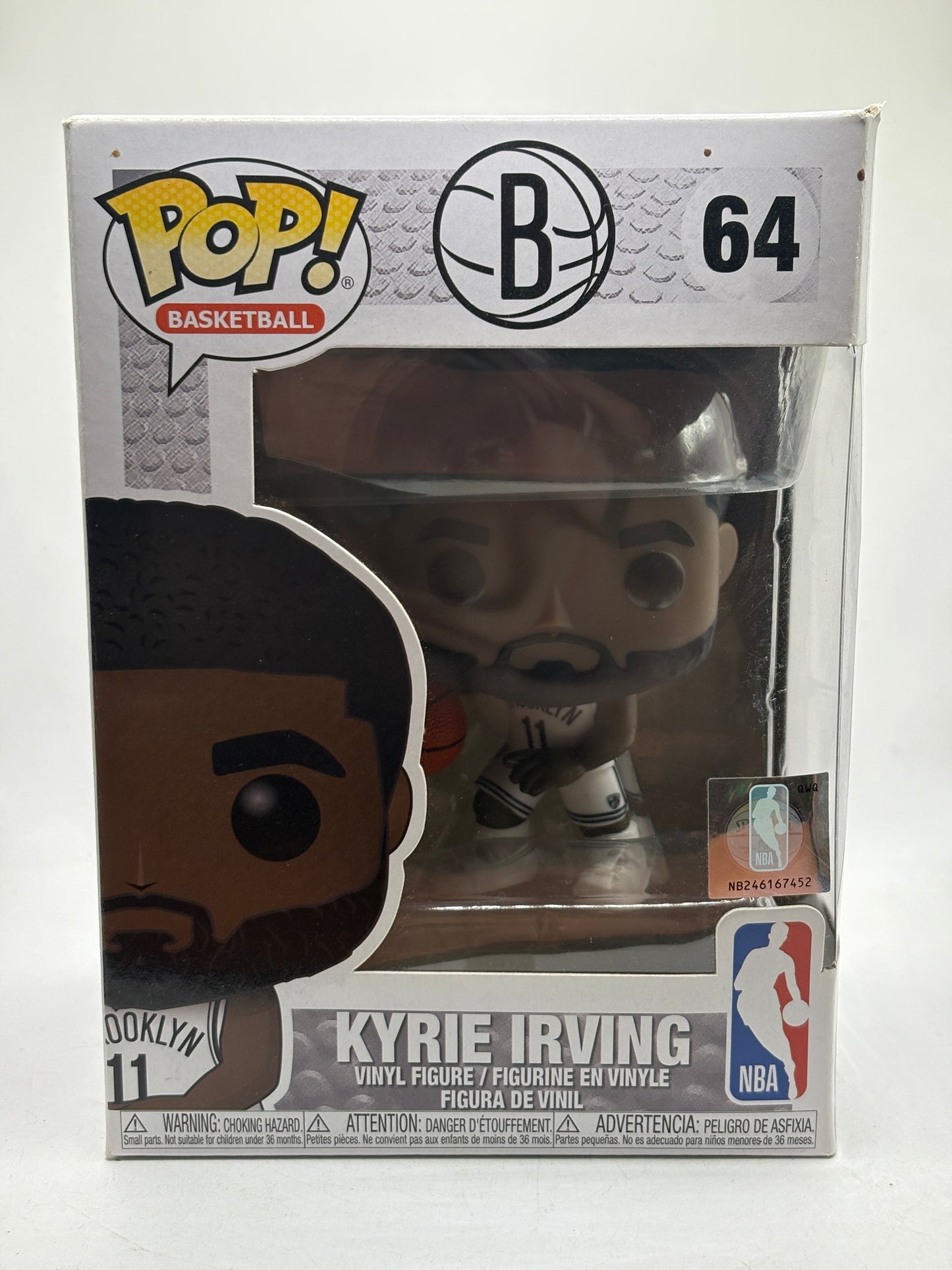 Funko POP! Basketball Brooklyn Nets #64 Kyrie Irving Vinyl Figure