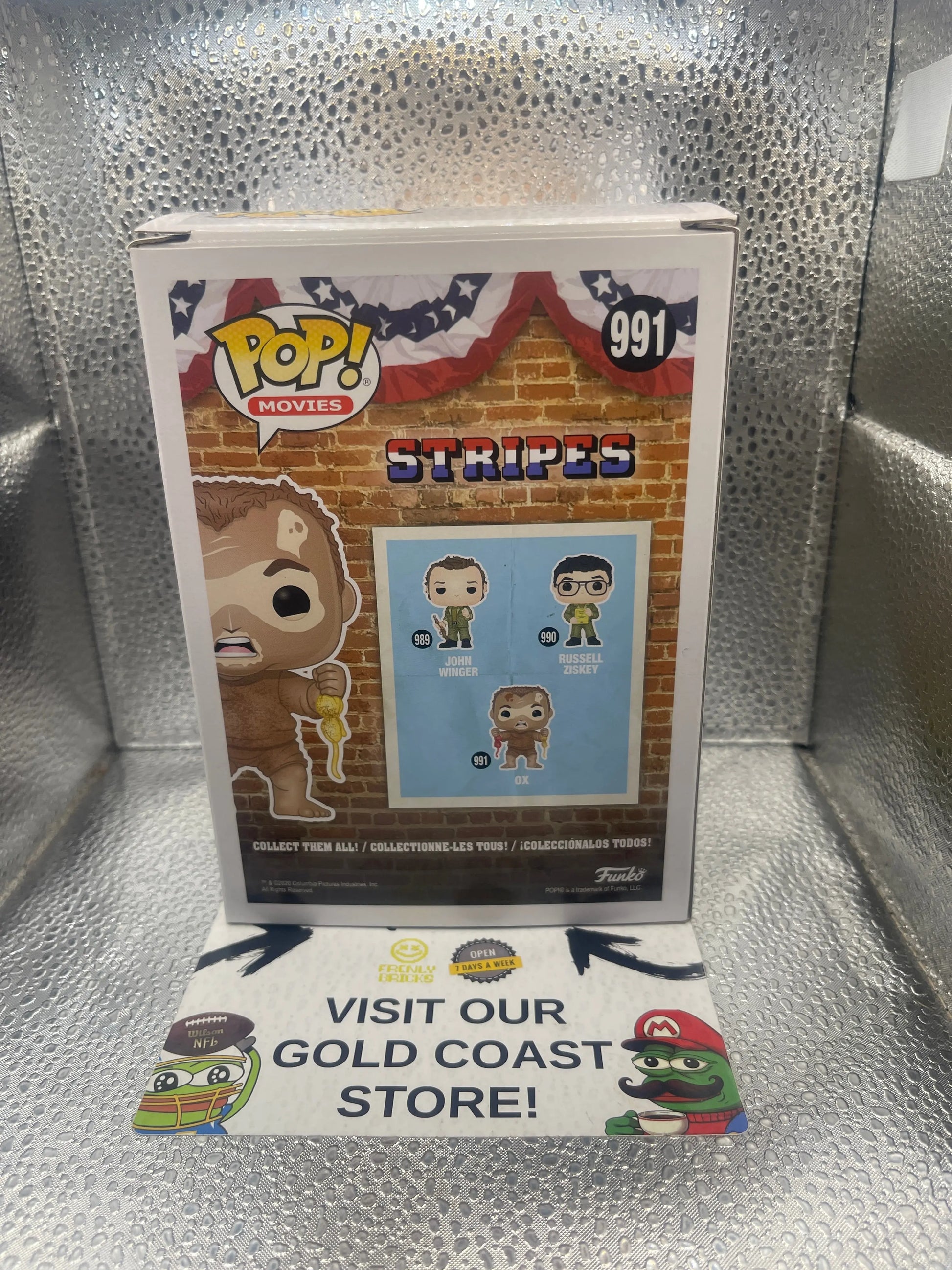 Funko Pop Ox 991 Stripes Vinyl Figure FRENLY BRICKS - Open 7 Days