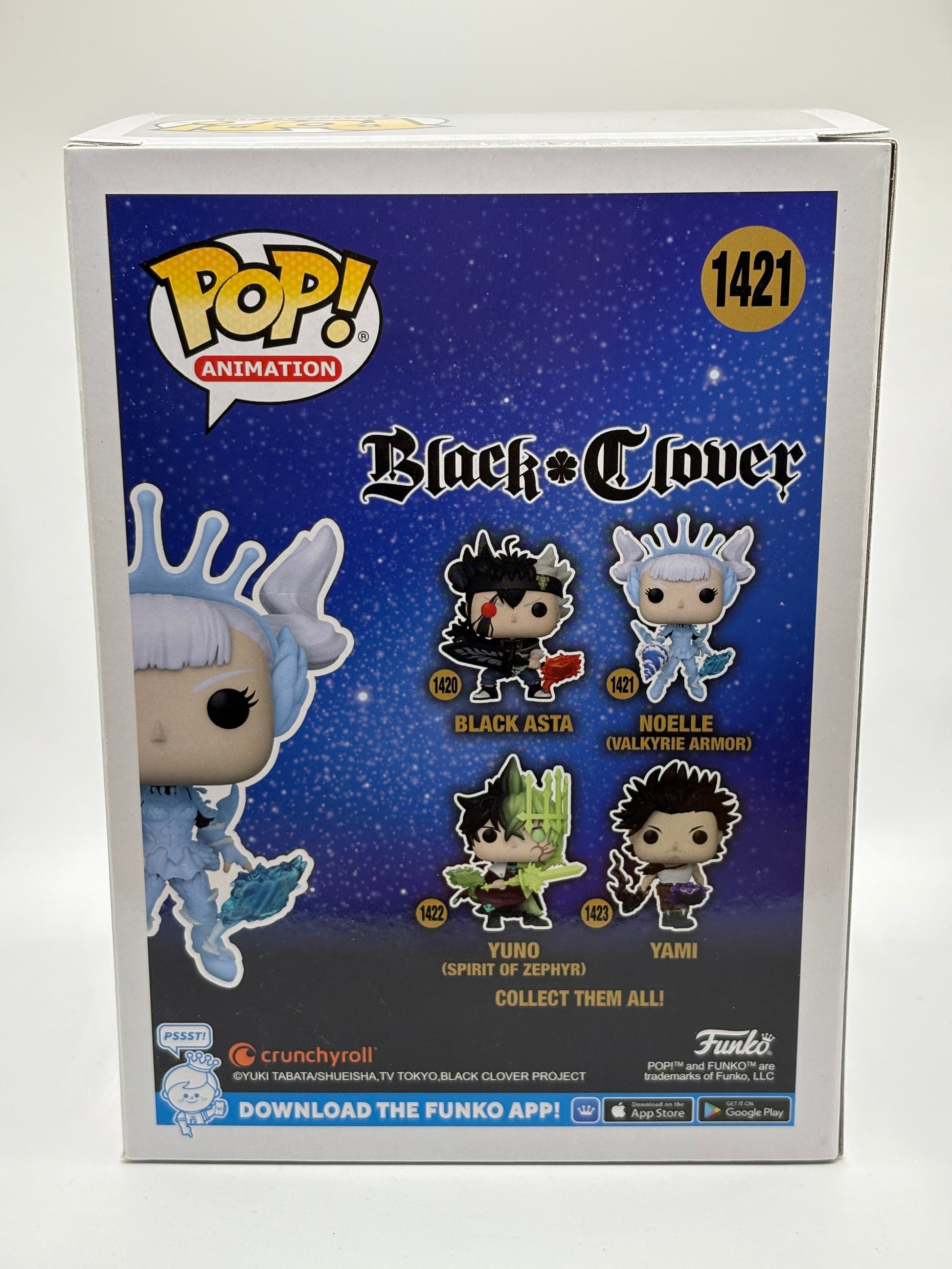 Funko POP! Animation Black Clover #1421 Noelle Valkyrie Armor FRENLY BRICKS - Open 7 Days