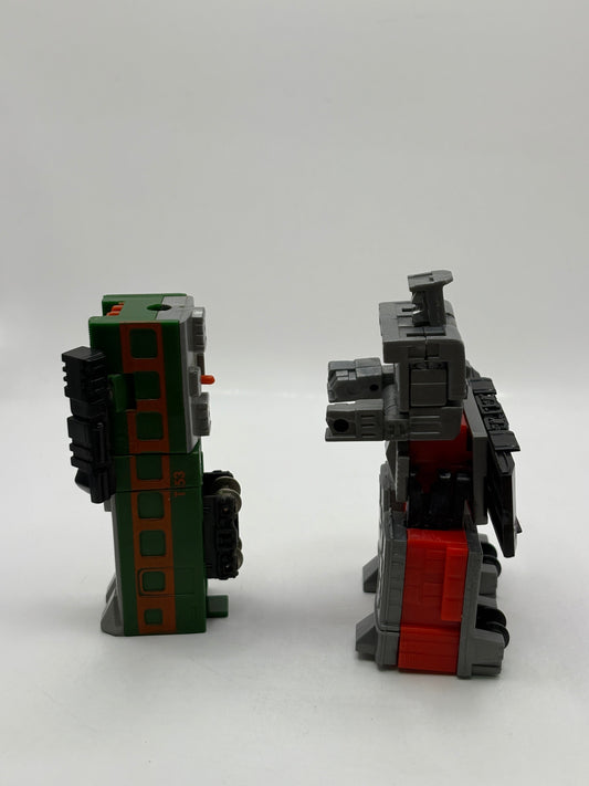 Vintage G1 Transformers C-128 Suiken Raiden Headmaster Kaen Figure FRENLY BRICKS - Open 7 Days