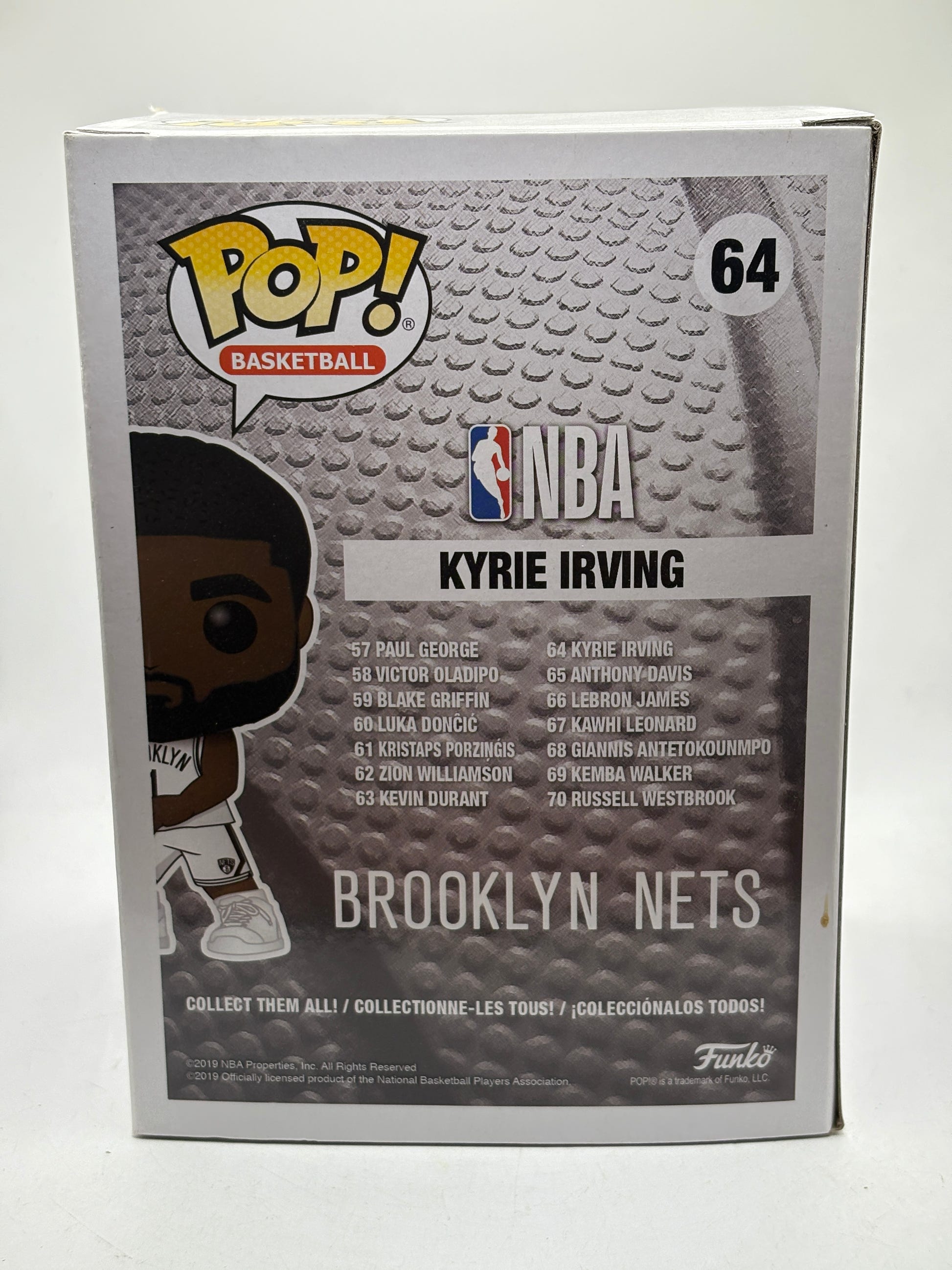 Funko POP! Basketball Brooklyn Nets #64 Kyrie Irving Vinyl Figure image 3