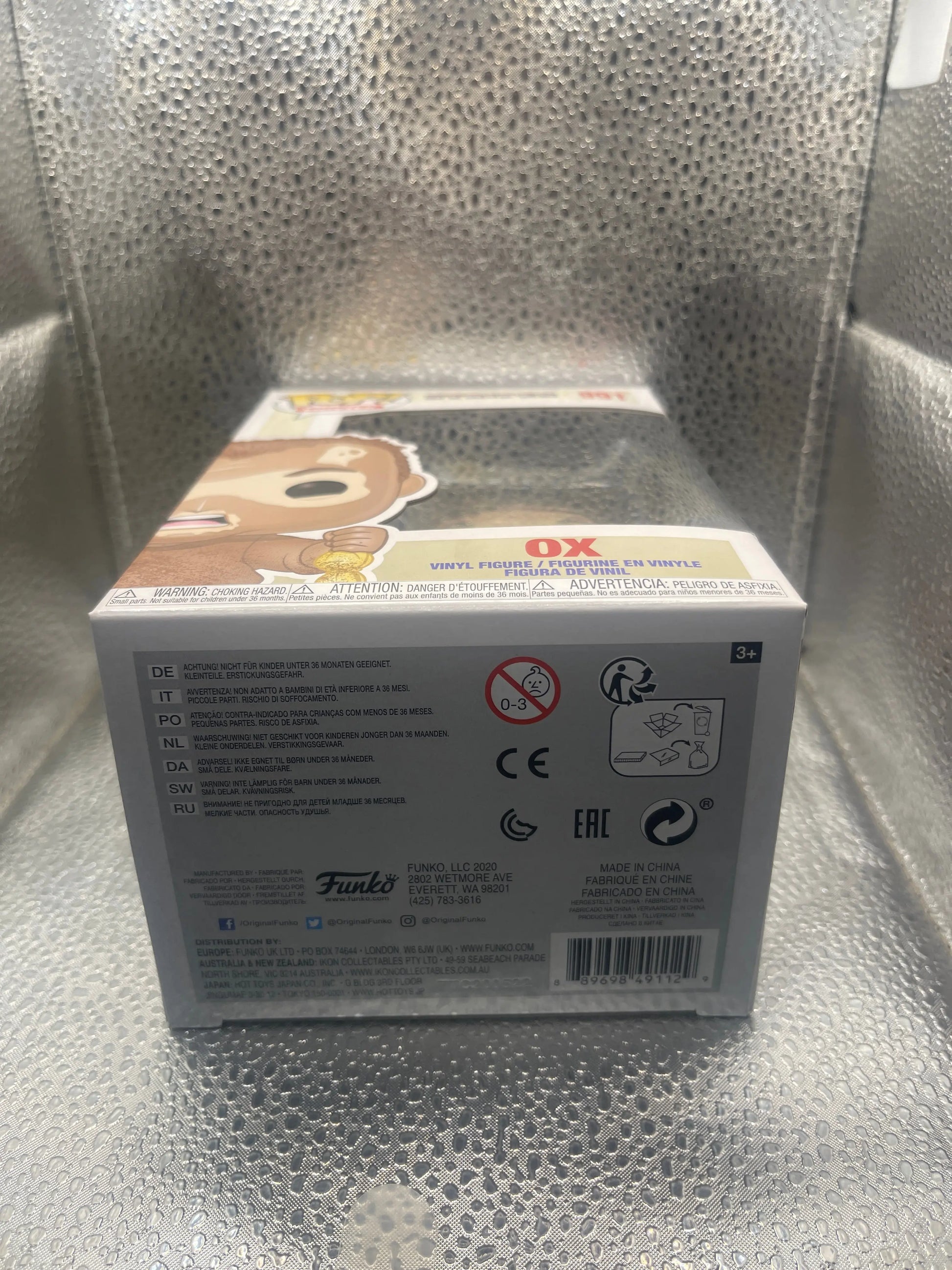 Funko Pop Ox 991 Stripes Vinyl Figure FRENLY BRICKS - Open 7 Days