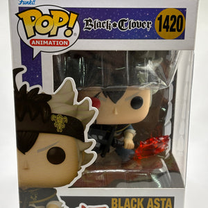 Funko POP! Animation Black Clover #1420 Black Asta FRENLY BRICKS - Open 7 Days