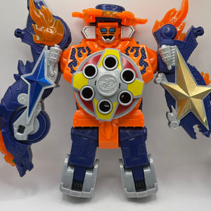 Power Rangers Ninja Steel Ninninger DX Gekiatsu DaiOh Blaze Megazord Incomplete FRENLY BRICKS - Open 7 Days