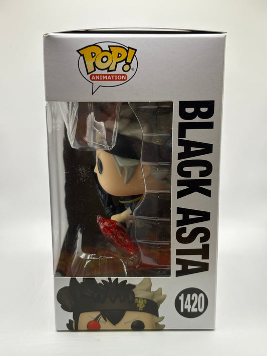 Funko POP! Animation Black Clover #1420 Black Asta FRENLY BRICKS - Open 7 Days