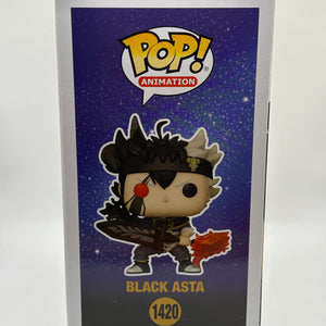 Funko POP! Animation Black Clover #1420 Black Asta FRENLY BRICKS - Open 7 Days