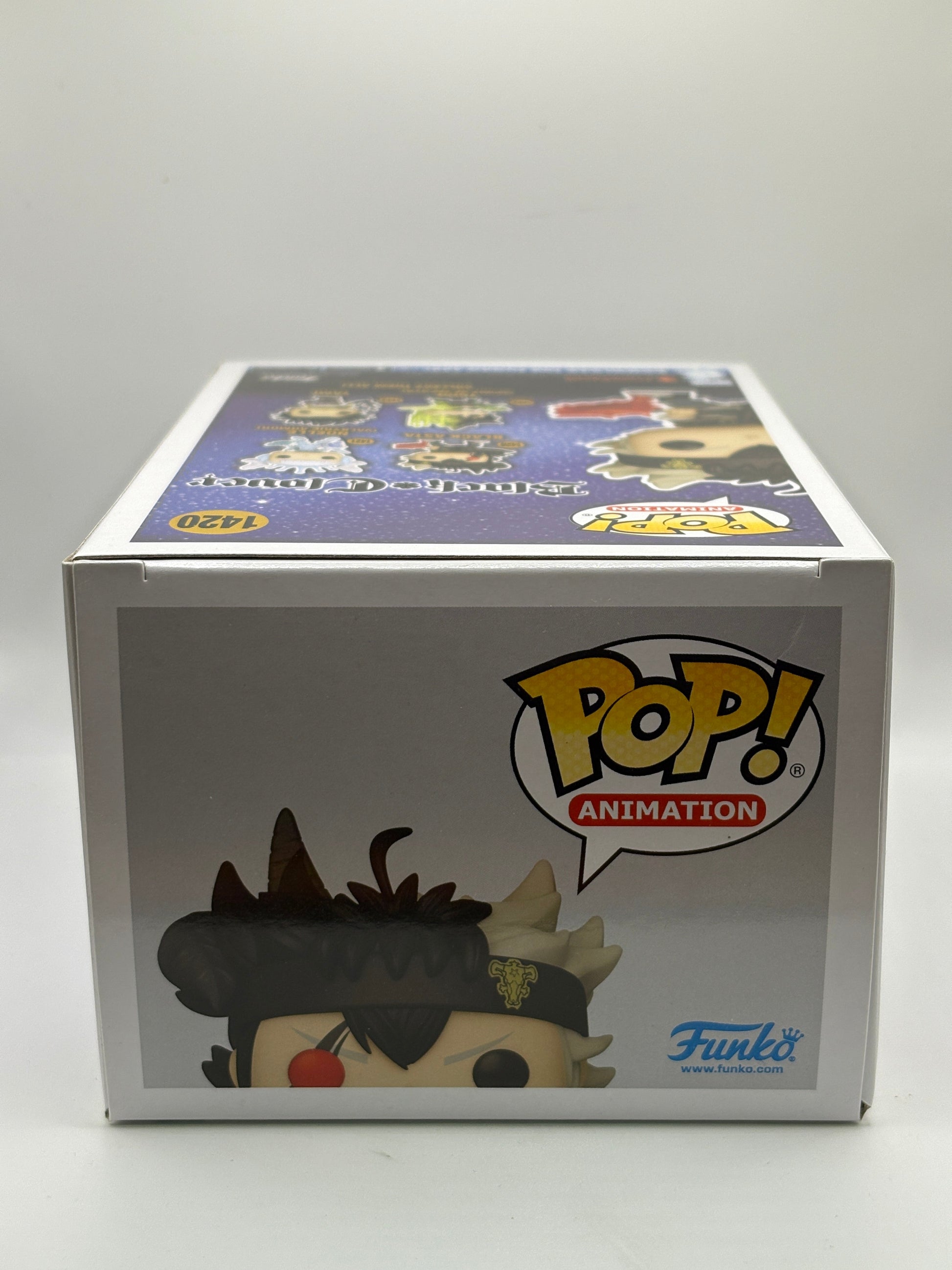 Funko POP! Animation Black Clover #1420 Black Asta FRENLY BRICKS - Open 7 Days