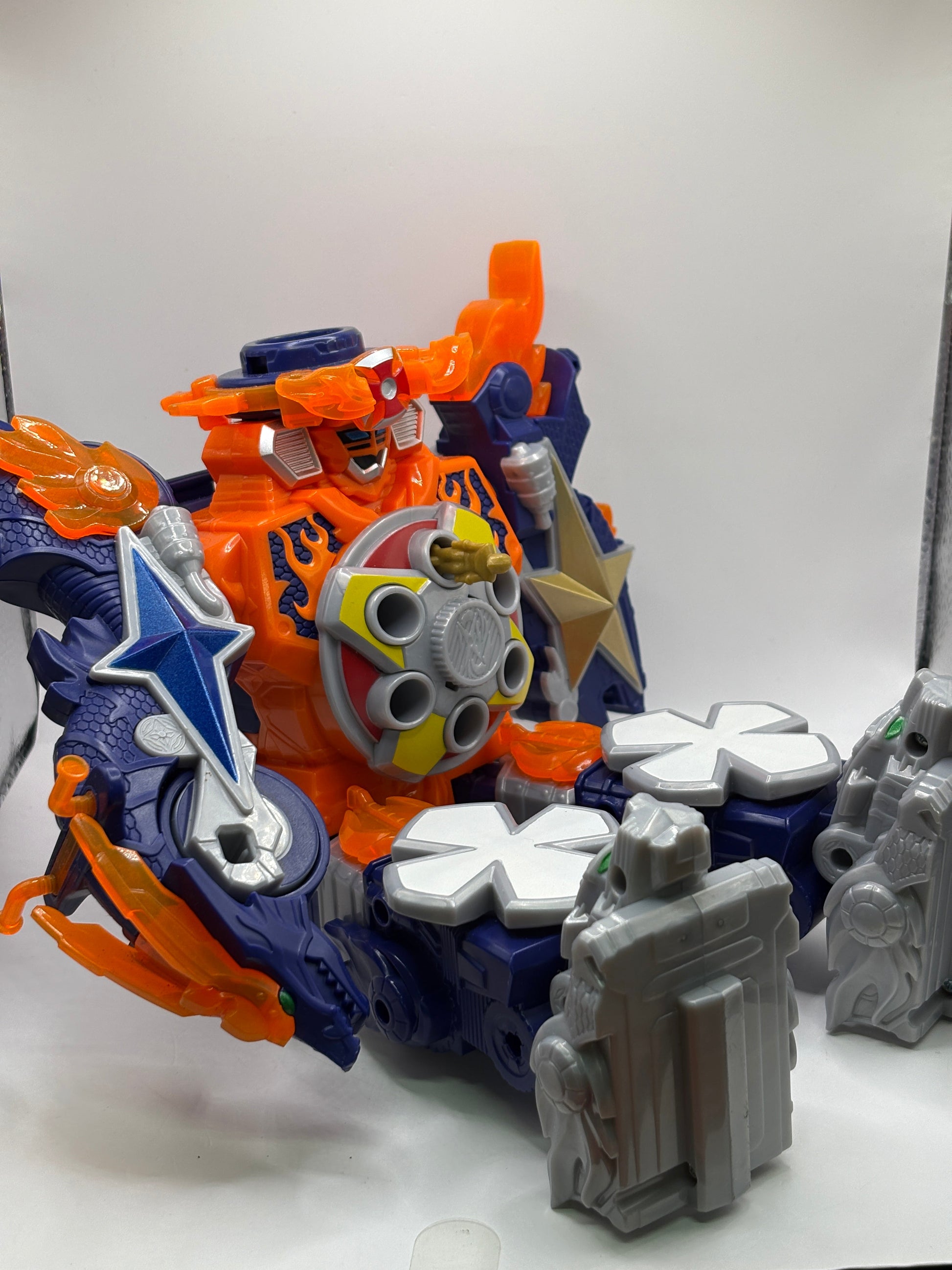 Power Rangers Ninja Steel Ninninger DX Gekiatsu DaiOh Blaze Megazord Bandai FRENLY BRICKS - Open 7 Days