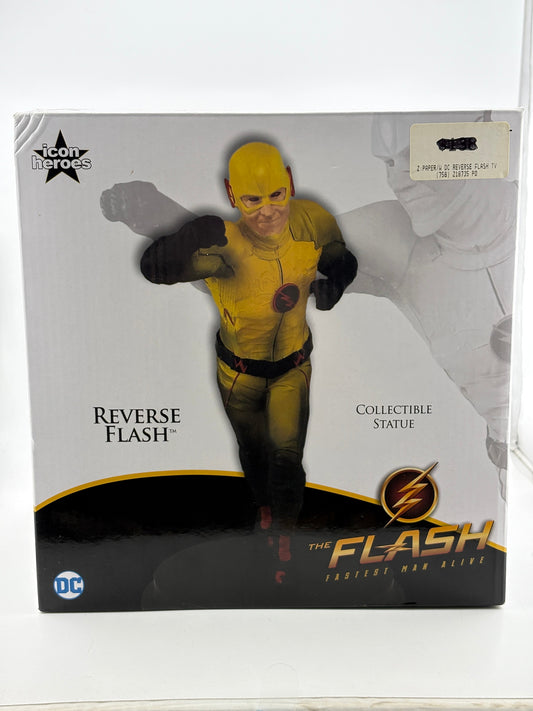 Icon Heroes DC The Flash - Reverse Flash Collectible Statue Limited Edition /1500 Open FRENLY BRICKS - Open 7 Days