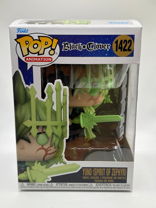 Funko POP! Animation Black Clover #1422 Yuno Spirit of Zephyr FRENLY BRICKS - Open 7 Days