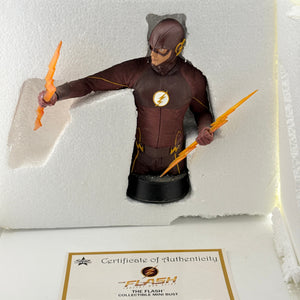 Icon Heroes DC The Flash - The Flash Collectible Mini Bust Statue Limited Edition /1000 COA FRENLY BRICKS - Open 7 Days