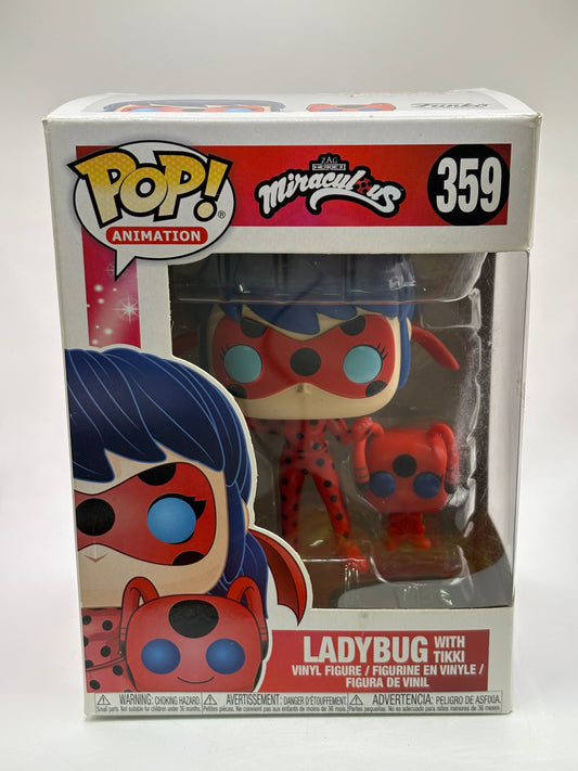 Funko POP! Animation Miraculous Lady Bug #359 Ladybug with Tikki FRENLY BRICKS - Open 7 Days