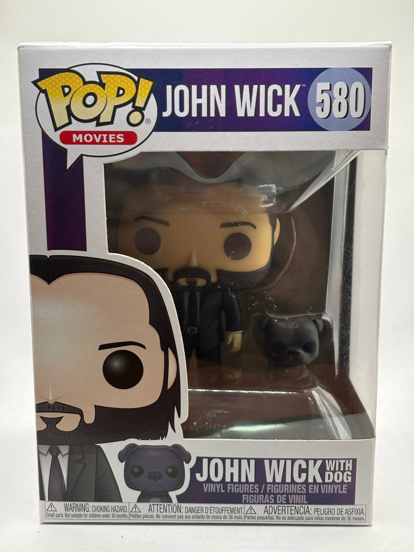 Funko POP! Movies John Wick #580 John Wick with Dog Vinyl Figures