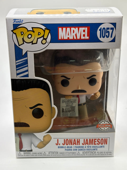 Funko POP! Marvel Spider-man #1057 J Jonah Jameson Special Edition FRENLY BRICKS - Open 7 Days