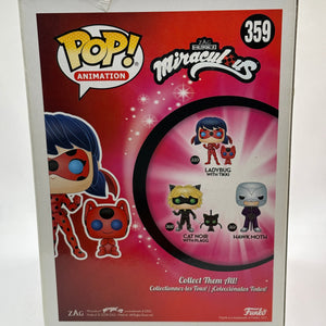 Funko POP! Animation Miraculous Lady Bug #359 Ladybug with Tikki FRENLY BRICKS - Open 7 Days