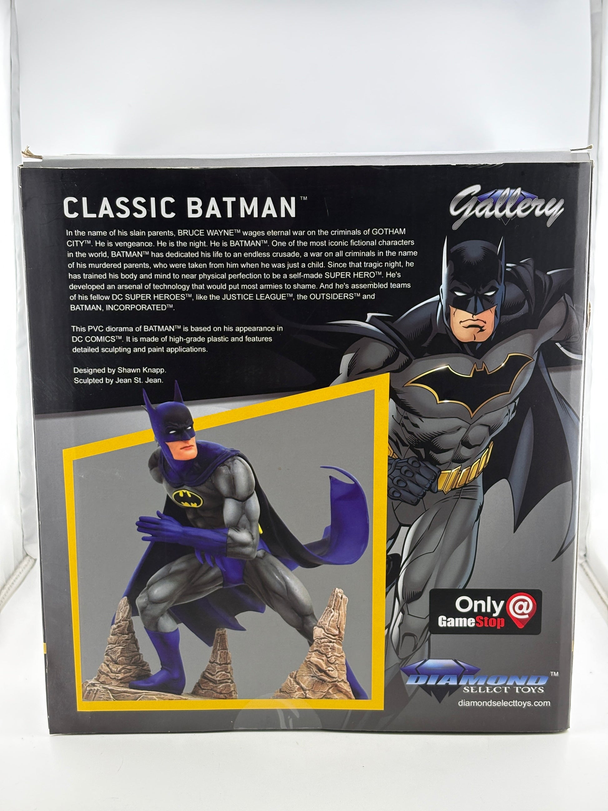 Diamond Select Classic Batman DC Gallery Diorama Statue PVC with Box Opened FRENLY BRICKS - Open 7 Days