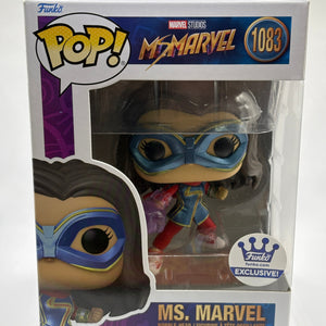 Funko POP! Marvel Ms Marvel #1083 Ms. Marvel funko.com Exclusive FRENLY BRICKS - Open 7 Days