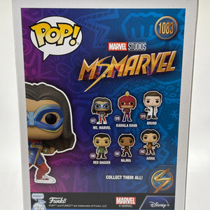 Funko POP! Marvel Ms Marvel #1083 Ms. Marvel funko.com Exclusive FRENLY BRICKS - Open 7 Days