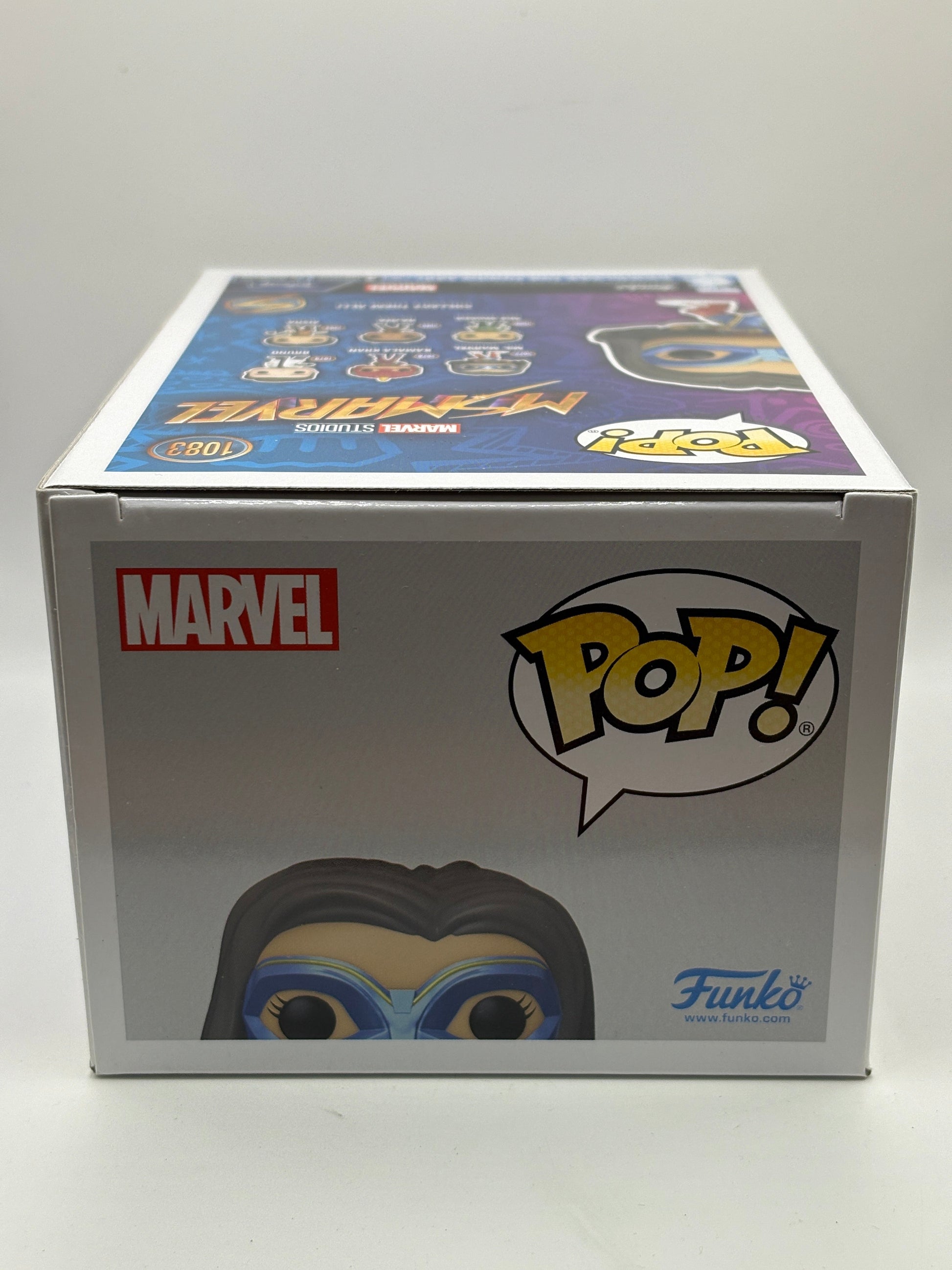 Funko POP! Marvel Ms Marvel #1083 Ms. Marvel funko.com Exclusive FRENLY BRICKS - Open 7 Days