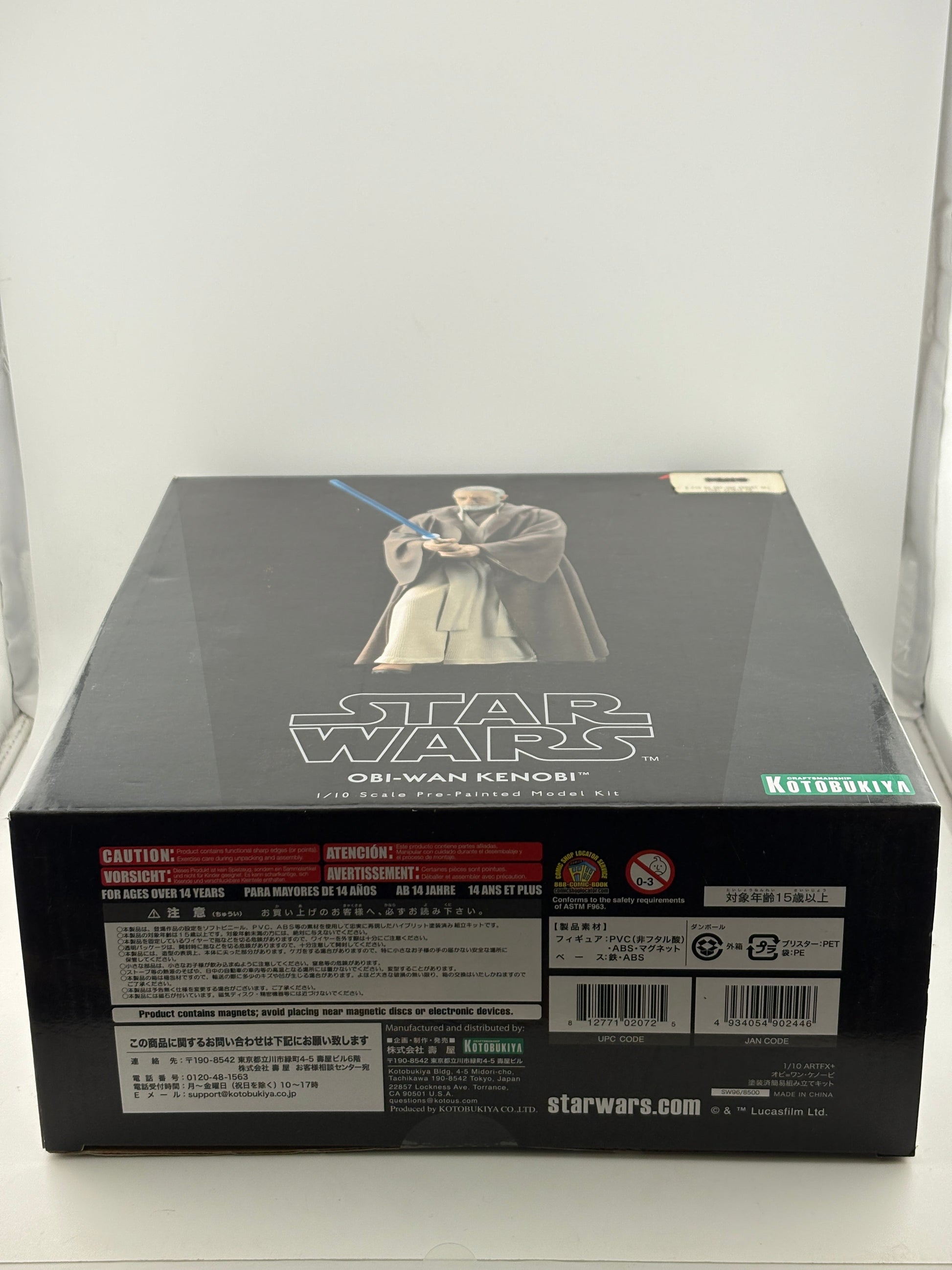 Star Wars 1/10 Scale Pre-Painted Model Kit Obi-Wan Kenobi ARTFX x Kotobukiya Open FRENLY BRICKS - Open 7 Days