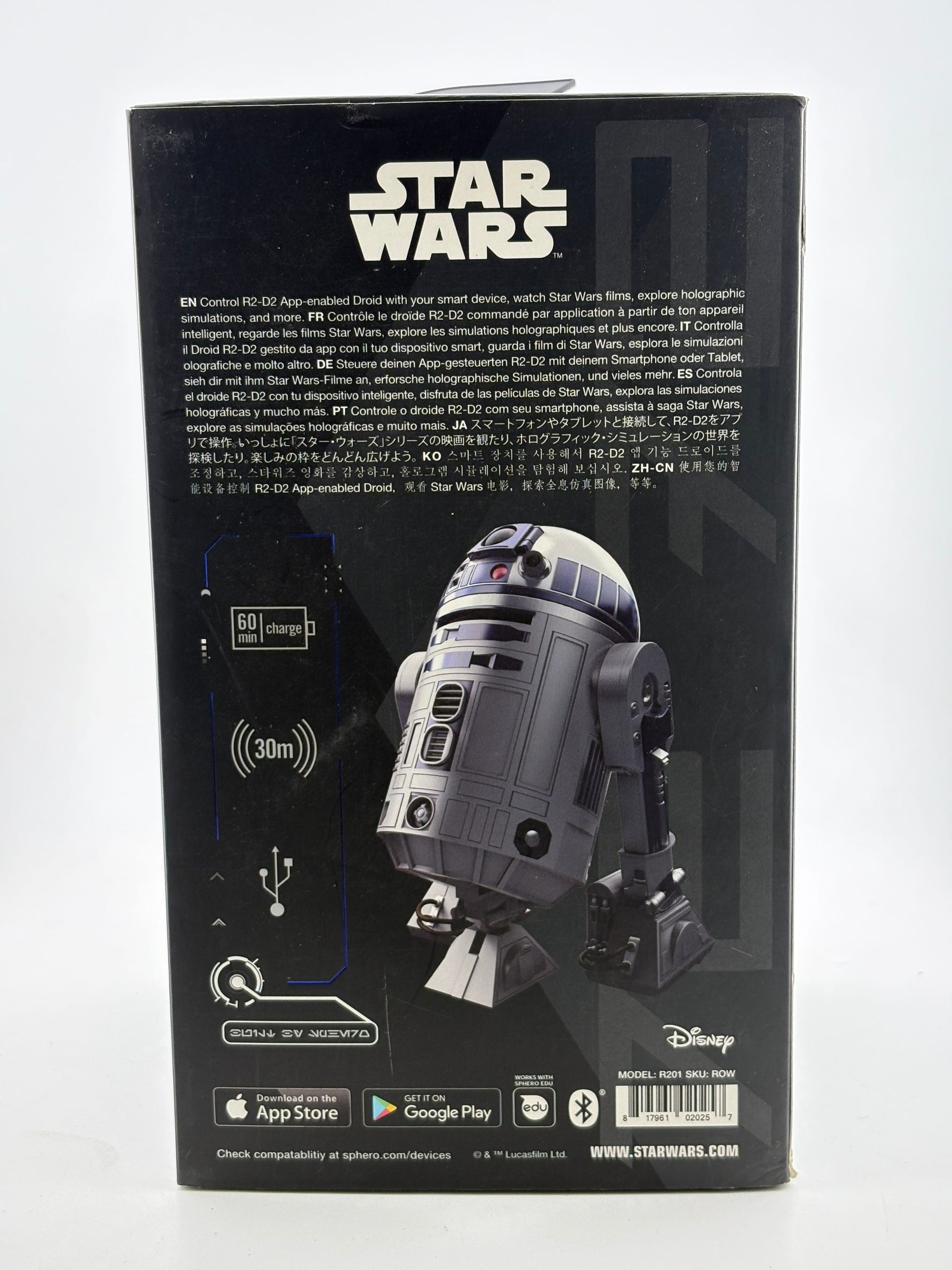 Sphero Star Wars R2-D2 App Enabled Droid Figure Robot Authorized Distributor Open FRENLY BRICKS - Open 7 Days image 3