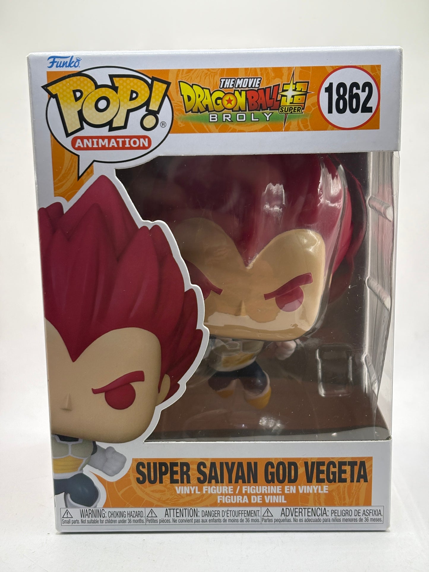Funko POP! Animation Dragon Ball Super Broly #1862 Super Saiyan God Vegeta