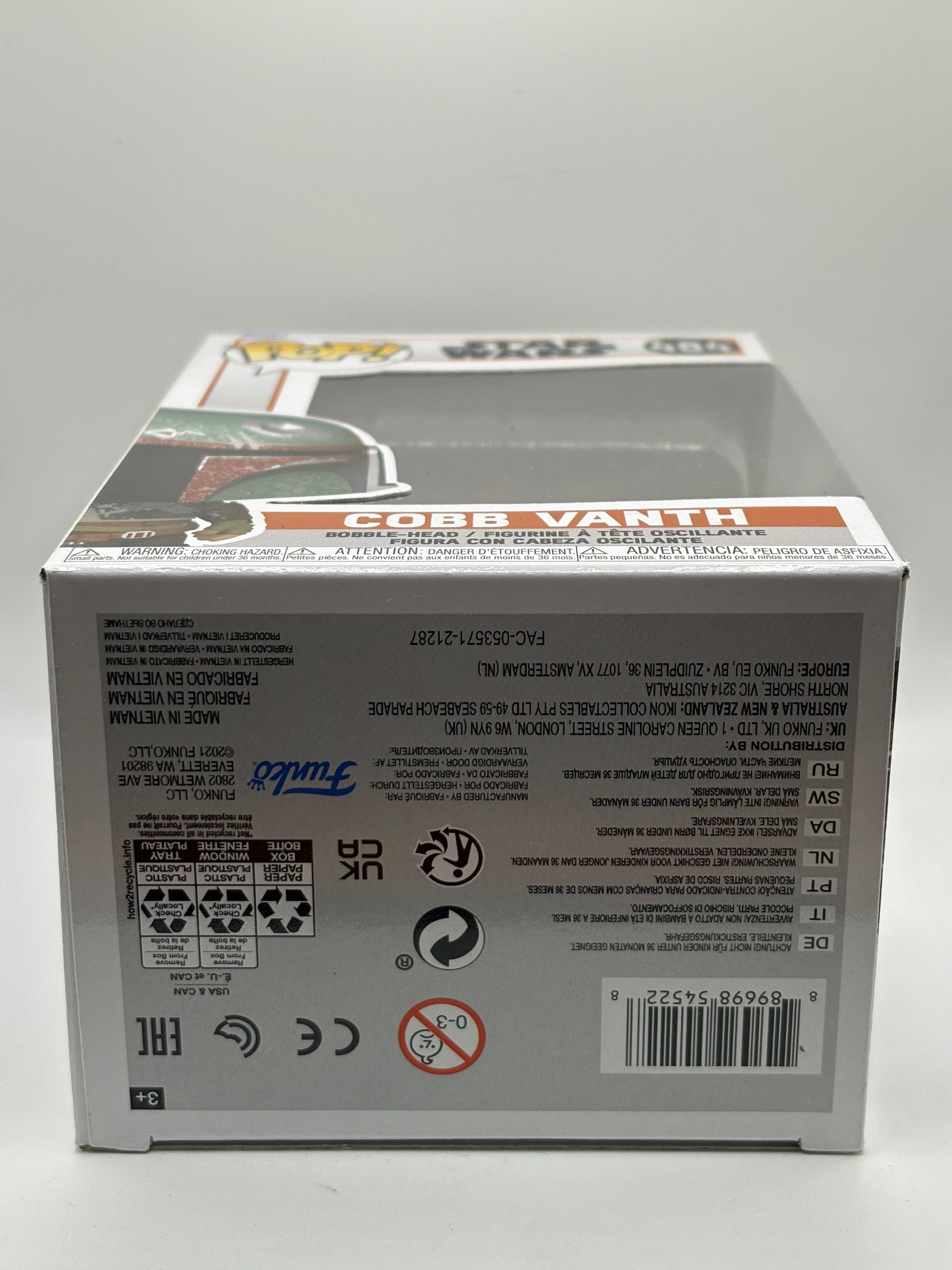 Funko POP! Star Wars #484 Cobb Vanth Bobble Head FRENLY BRICKS - Open 7 Days