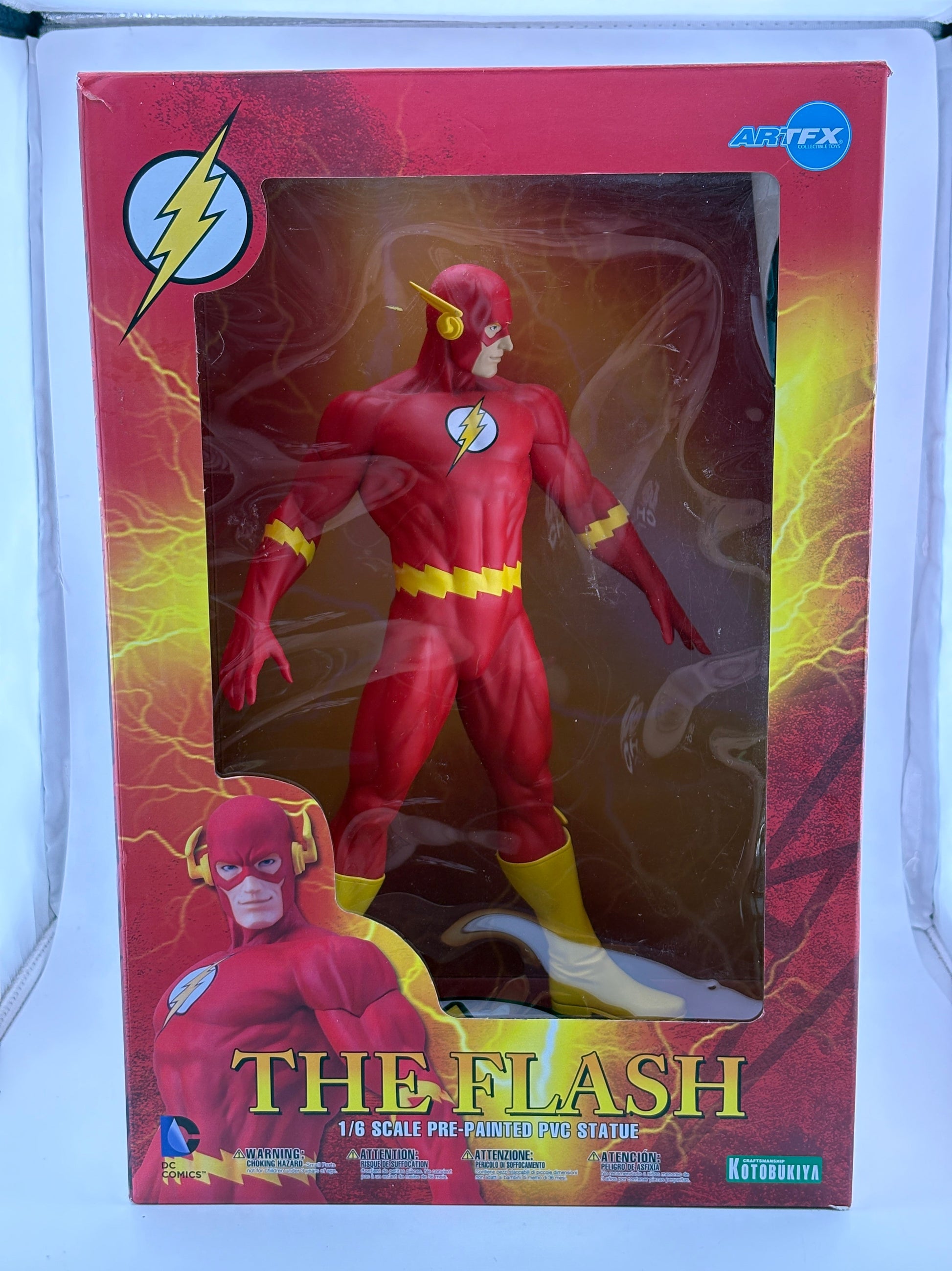 DC The Flash Kotobukiya ArtFX 1/6 PVC Statue 12" No Inner Mould * FRENLY BRICKS - Open 7 Days