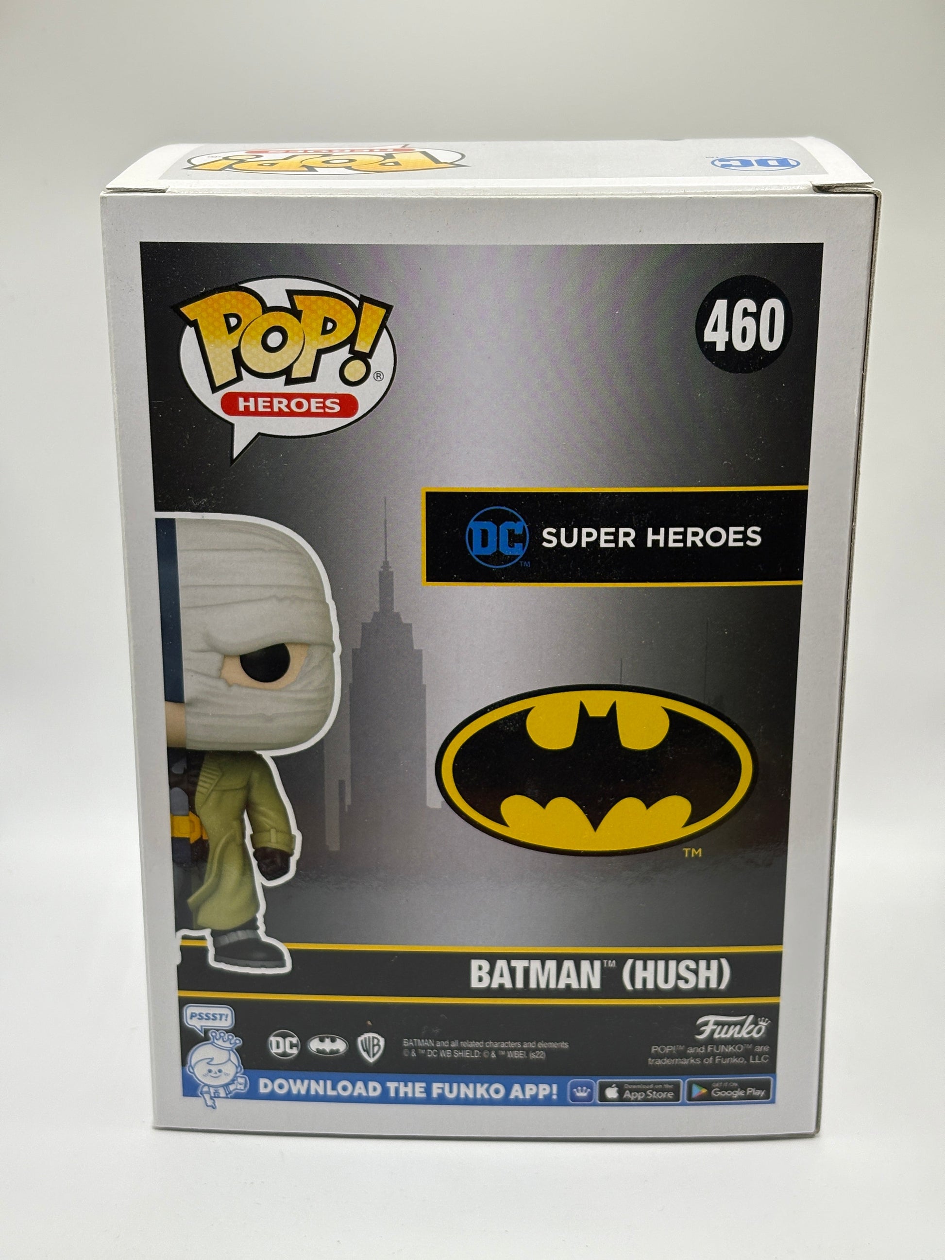 Funko POP! Heroes Batman #460 Batman Hush Special Edition FRENLY BRICKS - Open 7 Days