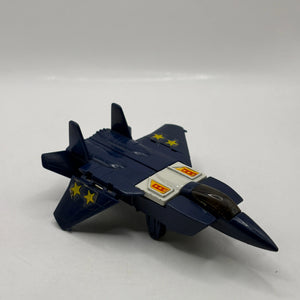 1985 Bandai Gobots Blue Leader 1 Transforming robot MR-25 Jet Plane Vintage FRENLY BRICKS - Open 7 Days