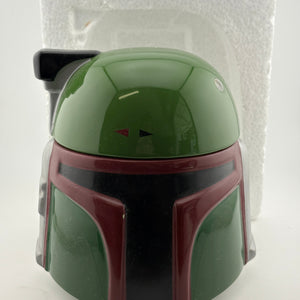 Disney Star Wars Boba Fett Ceramic Cookie Jar New with Box Opened* FRENLY BRICKS - Open 7 Days
