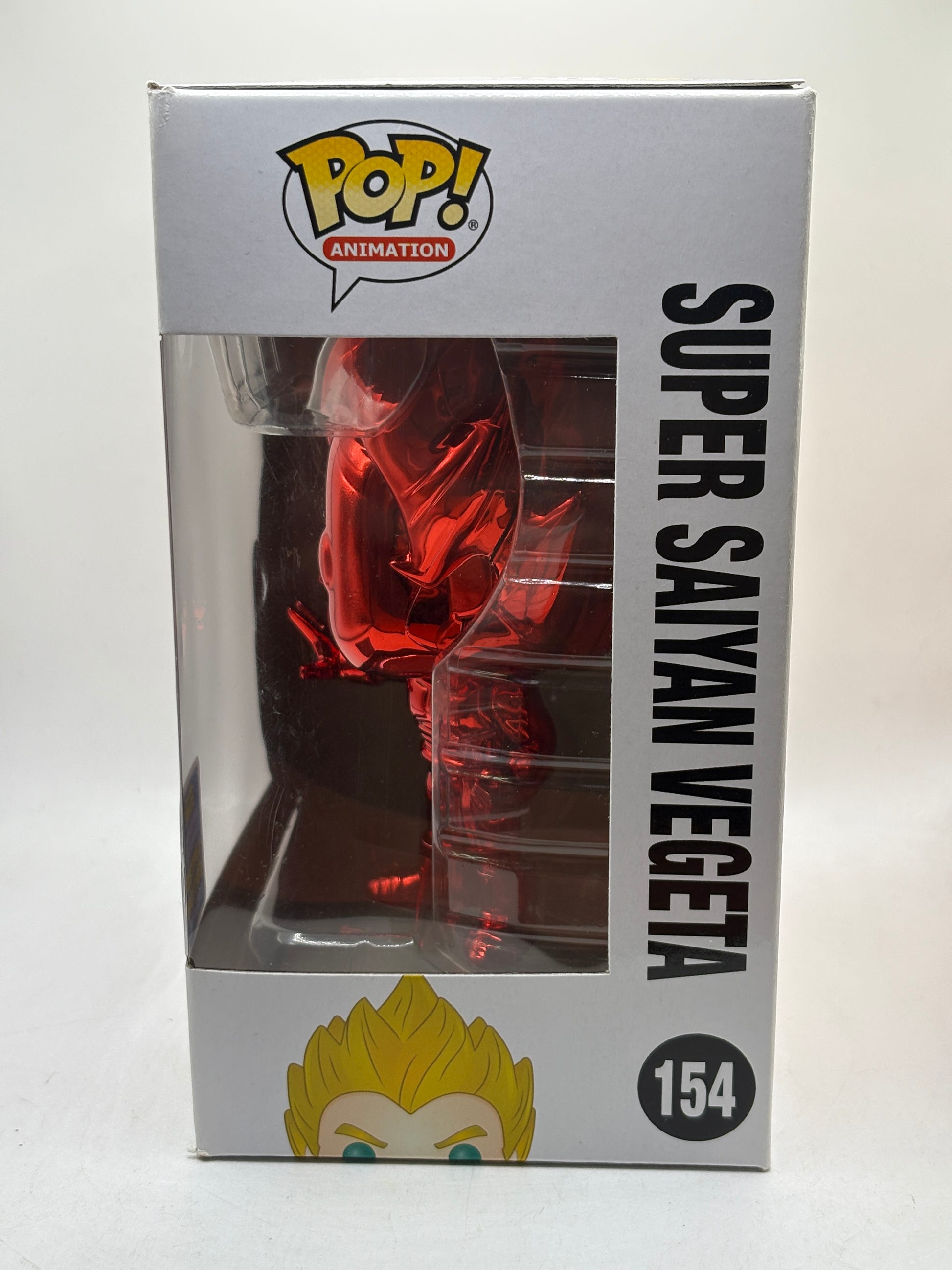 Funko POP! Animation Dragon Ball Z #154 Super Saiyan Vegeta 2019 Summer Exclusive image 2