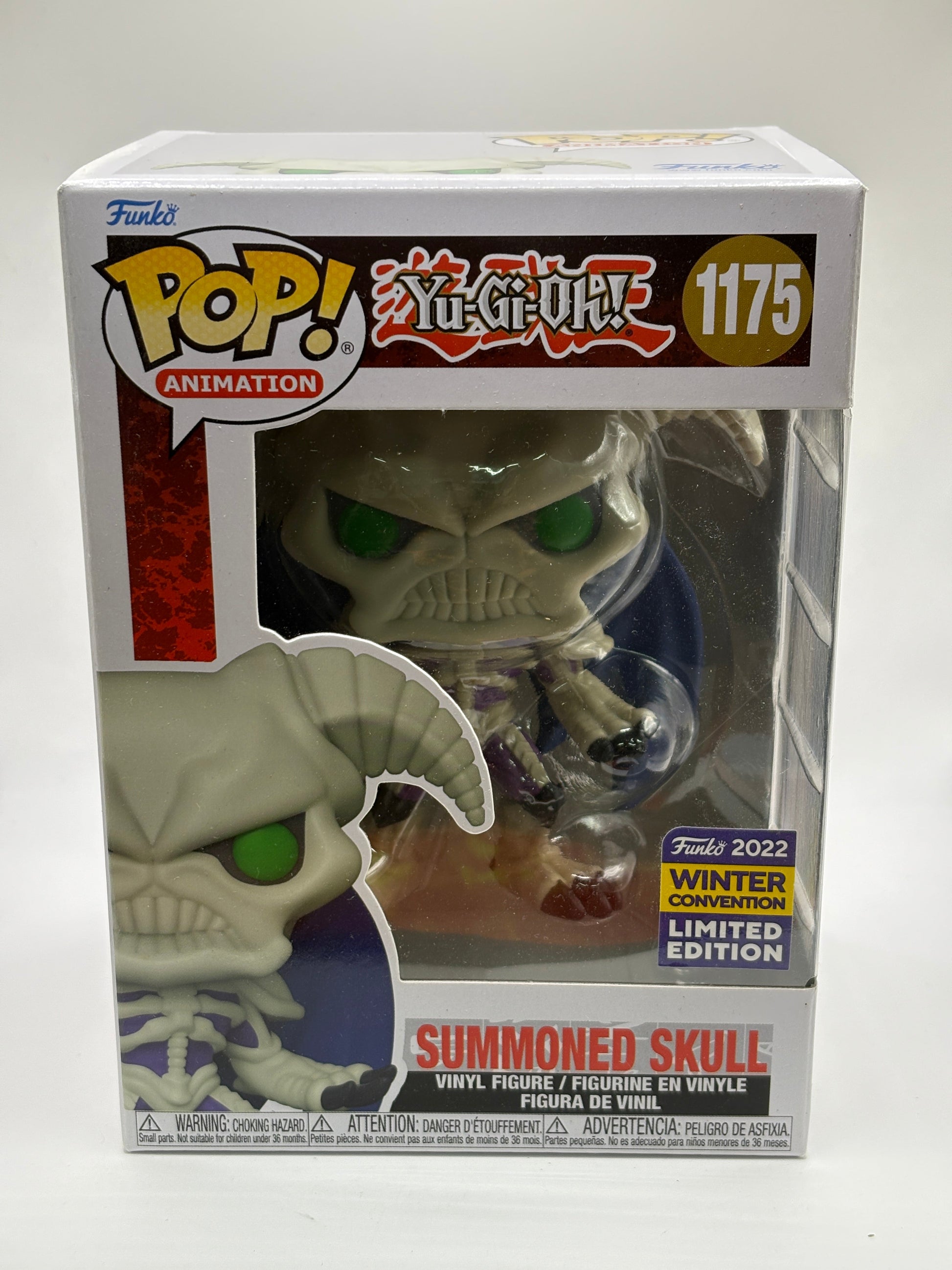 Funko POP! Animation Yu-Gi-Oh! #1175 Summoned Skull 2022 Winter FRENLY BRICKS - Open 7 Days