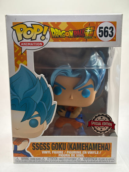 Funko POP! Animation Dragon Ball Super #563 SSGSS Goku (Kamehameha) SE