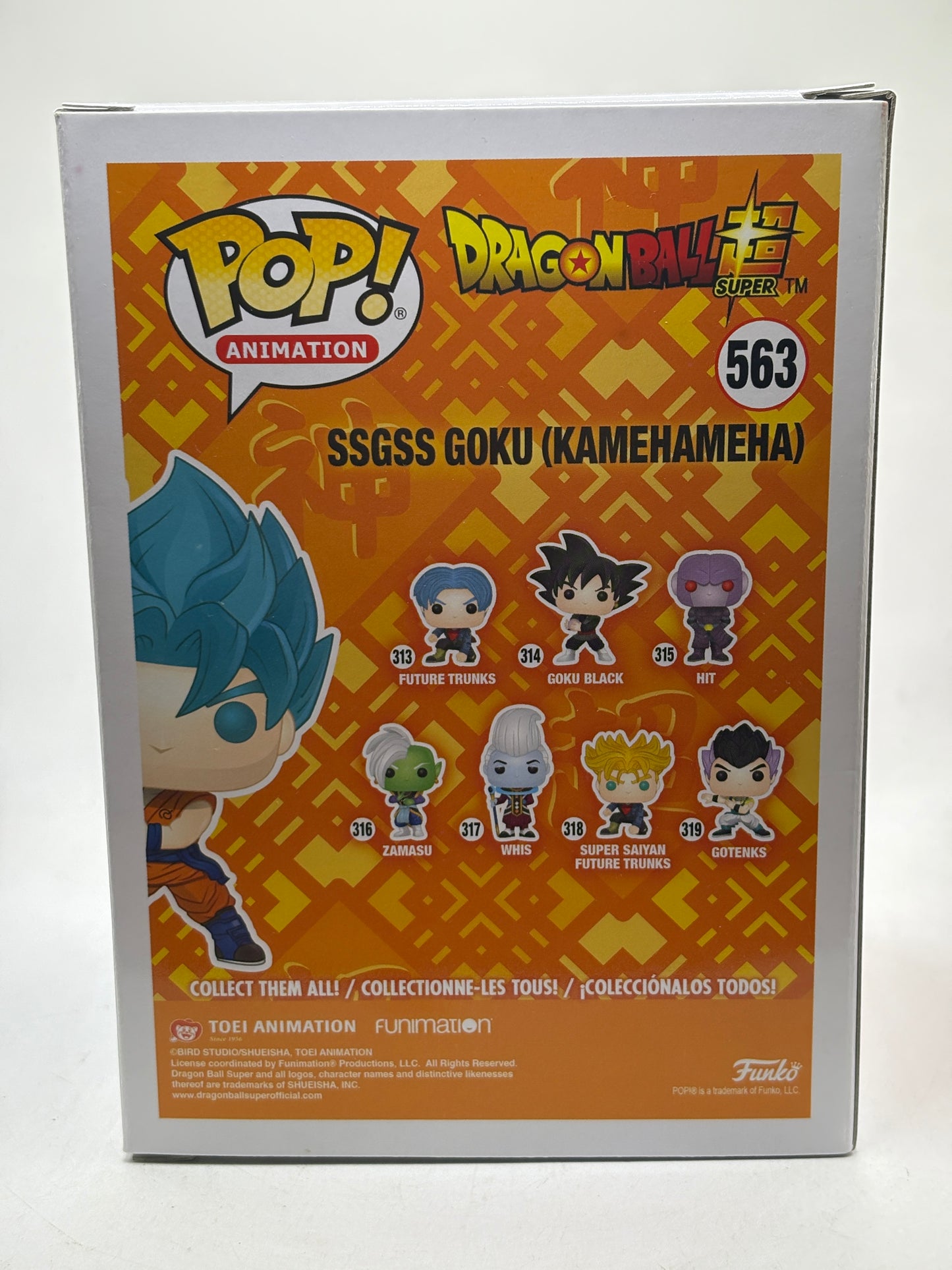 Funko POP! Animation Dragon Ball Super #563 SSGSS Goku (Kamehameha) SE