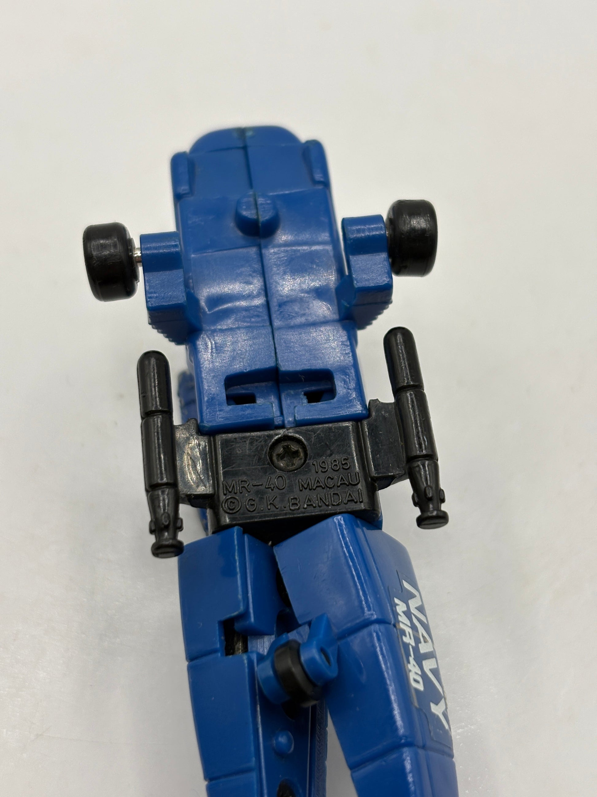 Flip Top Navy Helicopter MR-40 Gobots 1984 Bandai Tonka Vintage Incomplete FRENLY BRICKS - Open 7 Days