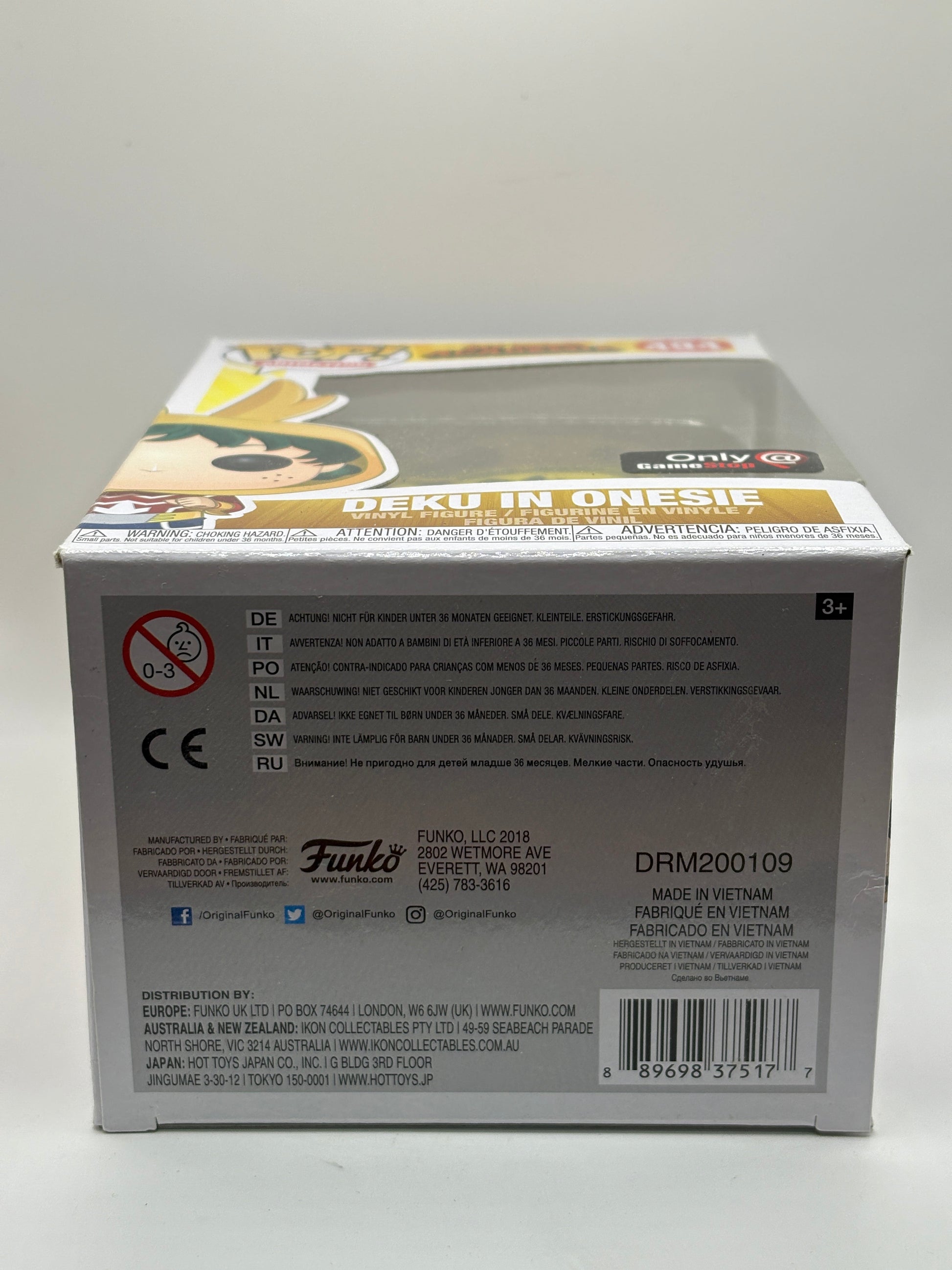 Funko POP! Animation My Hero Academia #494 Deku in Onesie Gamestop FRENLY BRICKS - Open 7 Days