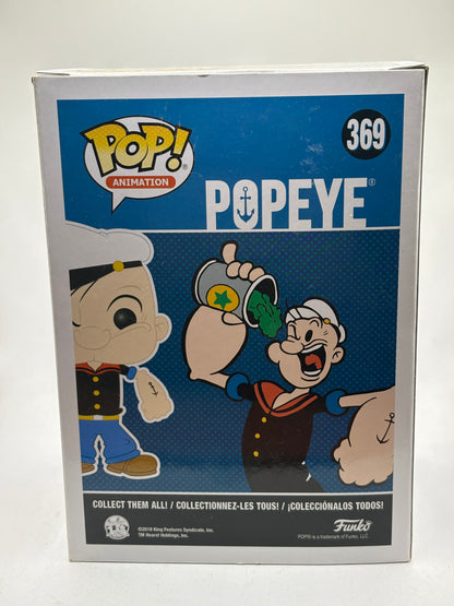 Funko POP! Animation Popeye #369 Popeye Specialty Series Box Damage