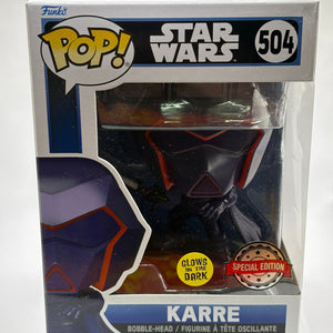 Funko POP! Disney Star Wars #504 Karre Glow Special Edition FRENLY BRICKS - Open 7 Days