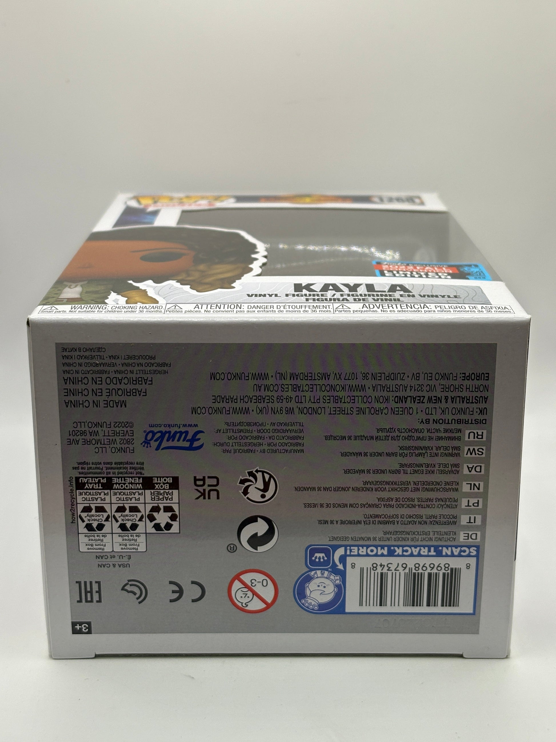 Funko POP! Movies Jurassic World #1268 Kayla 2022 Fall Convention FRENLY BRICKS - Open 7 Days