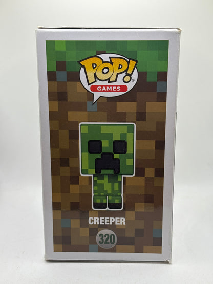 Funko POP! Games Minecraft #320 Creeper Vinyl Figure Box Damage