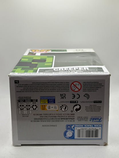 Funko POP! Games Minecraft #320 Creeper Vinyl Figure Box Damage