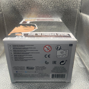 Funko POP! Rocks - Elvis '68 Comeback Special Presley #188 FRENLY BRICKS - Open 7 Days