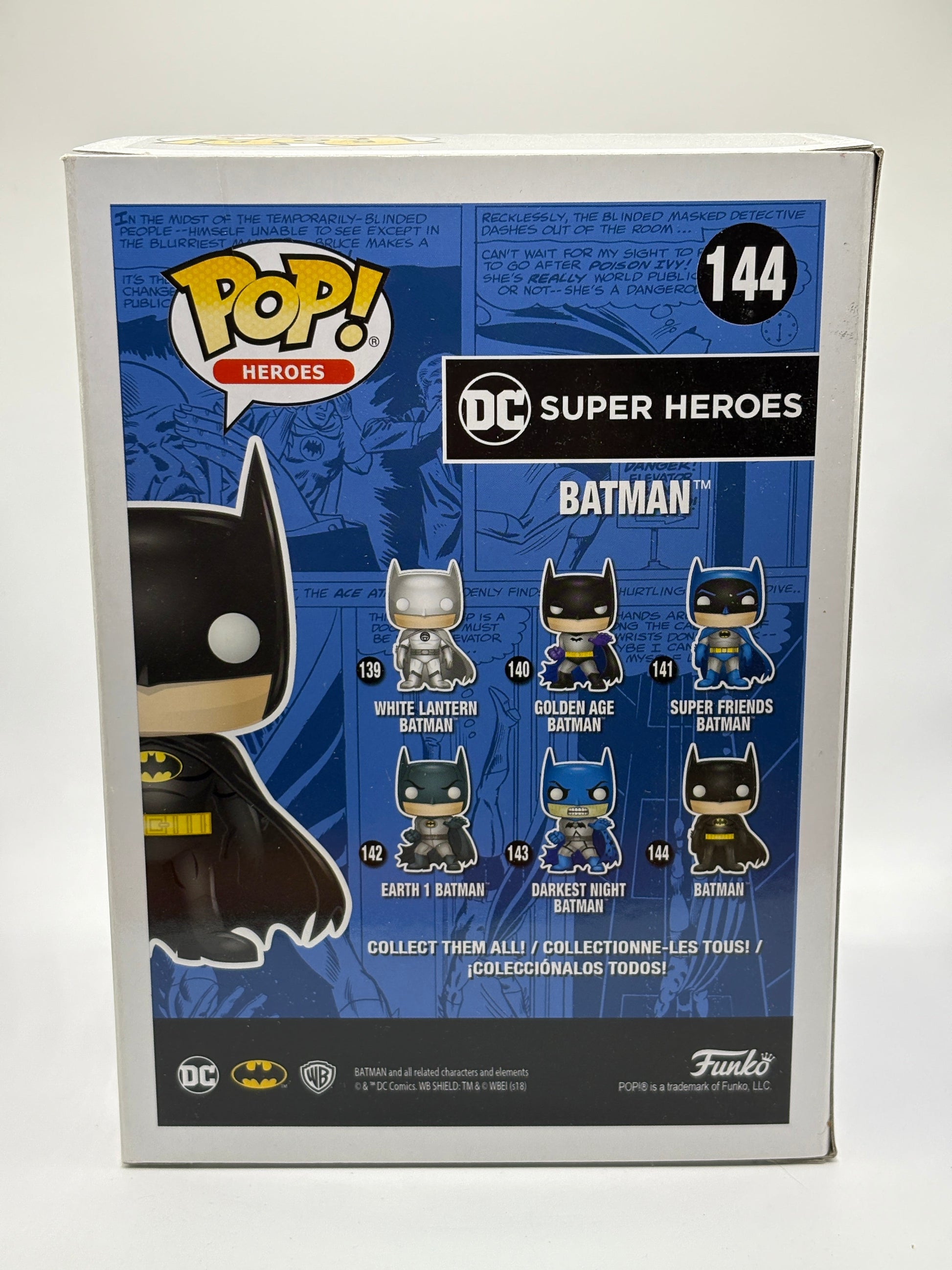 Funko POP! Heroes DC Super Heroes #144 Batman FRENLY BRICKS - Open 7 Days