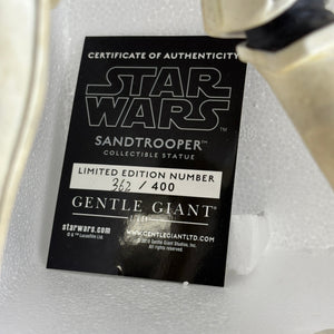 Gentle Giant 1/6 Scale Star Wars Sandtrooper Limited Edition Statue Open FRENLY BRICKS - Open 7 Days