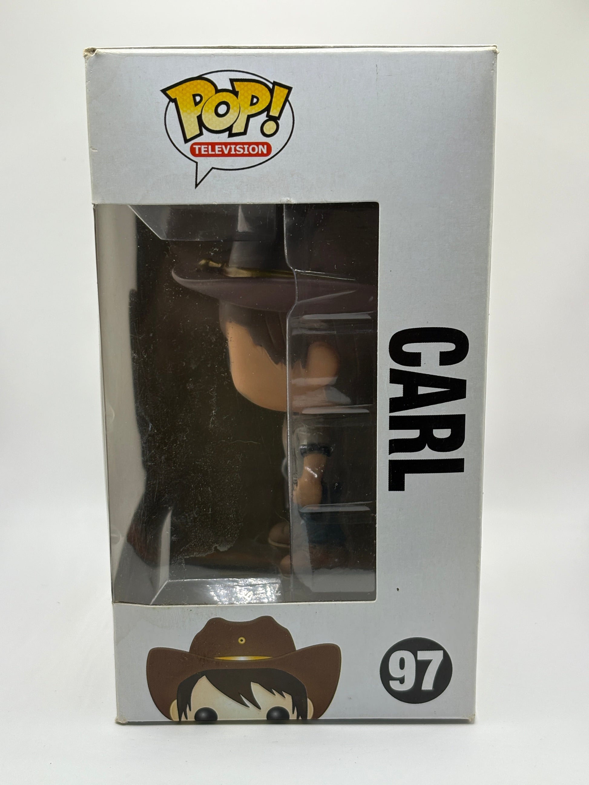 Funko POP! Television The Walking Dead #97 Carl Vinyl Figure Box Damage FRENLY BRICKS - Open 7 Days