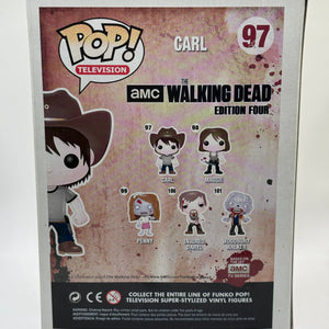 Funko POP! Television The Walking Dead #97 Carl Vinyl Figure Box Damage FRENLY BRICKS - Open 7 Days