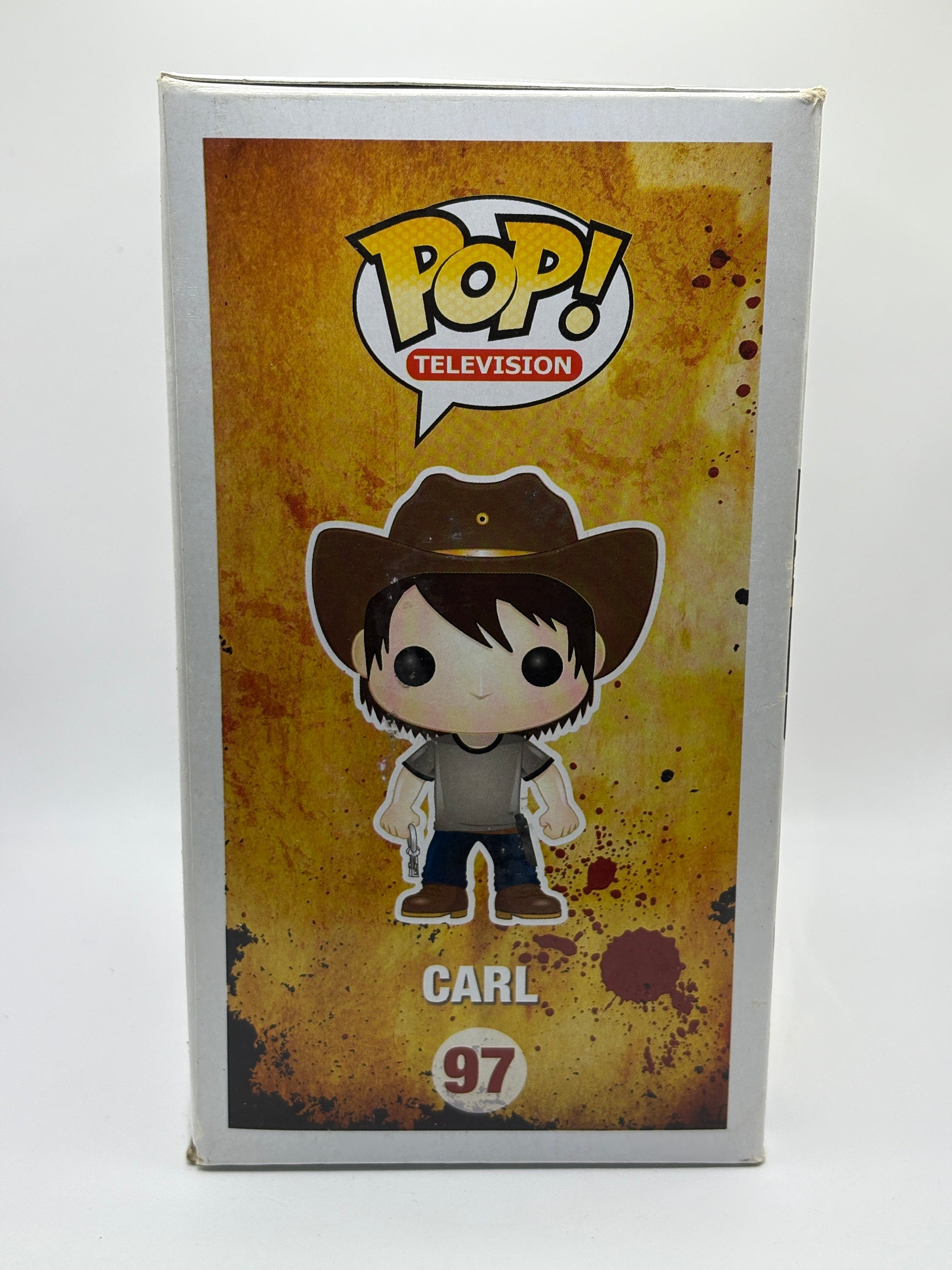 Funko POP! Television The Walking Dead #97 Carl Vinyl Figure Box Damage FRENLY BRICKS - Open 7 Days