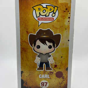 Funko POP! Television The Walking Dead #97 Carl Vinyl Figure Box Damage FRENLY BRICKS - Open 7 Days